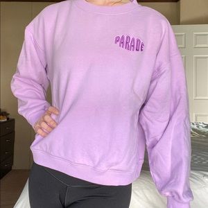 PARADE Lavender Crewneck Sweatshirt